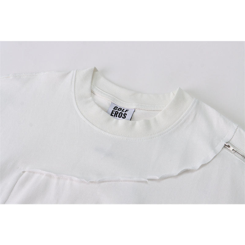 US drip outfits Summer Vintage Casual Loose Short Sleeve T-Shirts