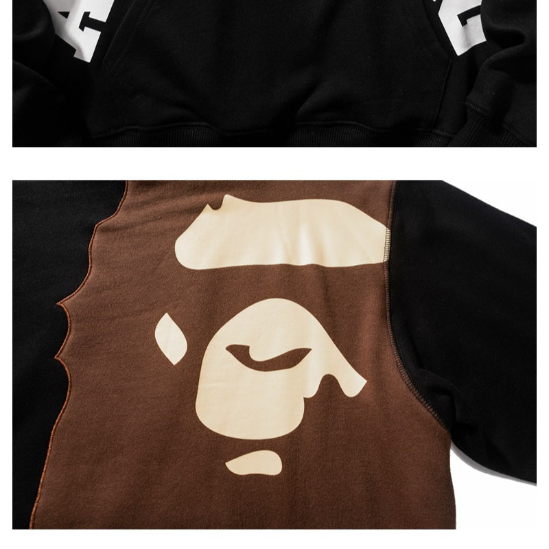 Ape Hoodie Sports Hooded Sweater Men's and Women's Hoodies
