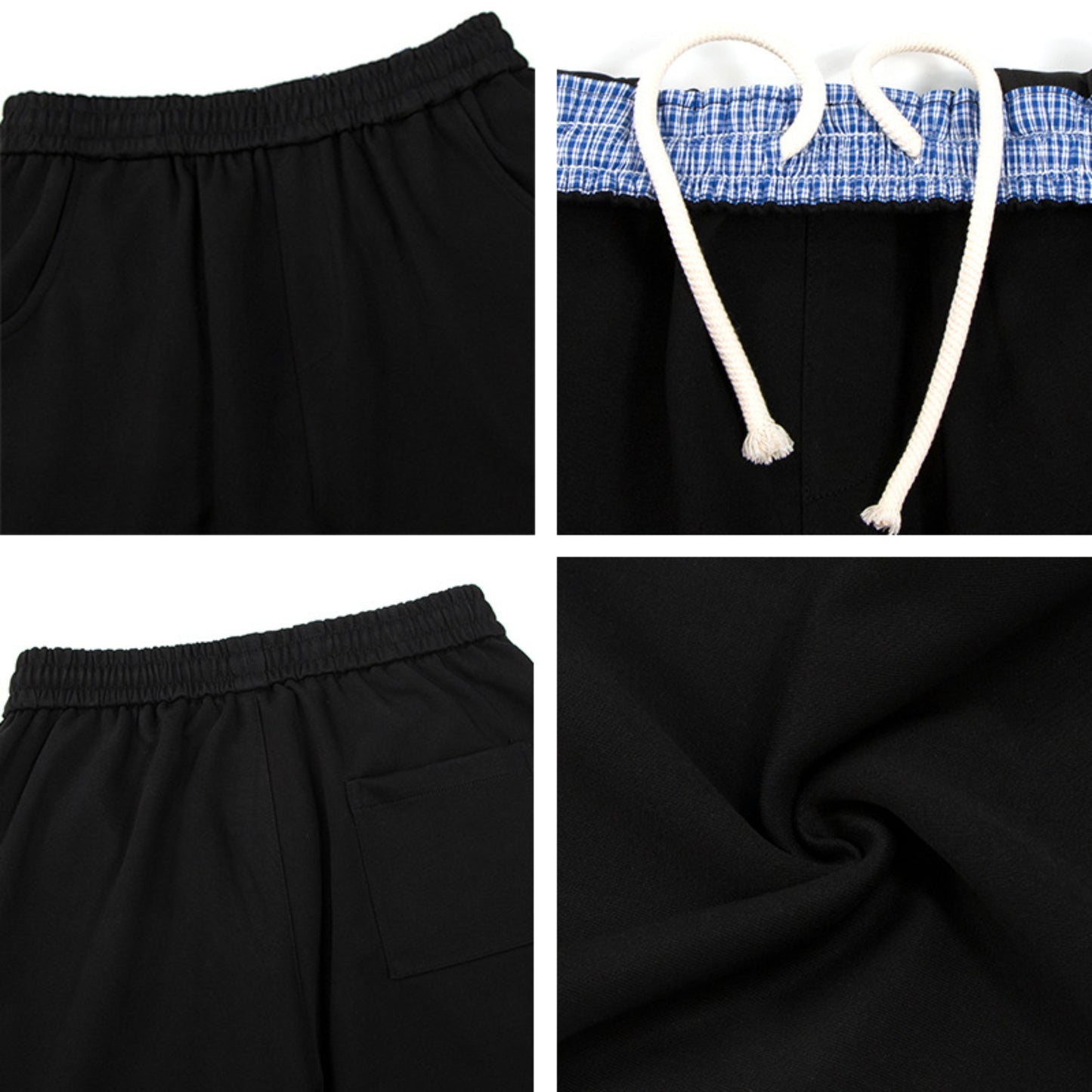 Hip Hop Pants For Boys Vintage Loose Straight Wide Leg Casual Pants