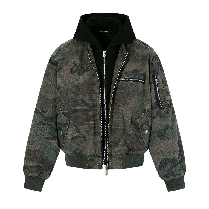 Unisex Down Jacket Men's Winter Camouflage Jacket