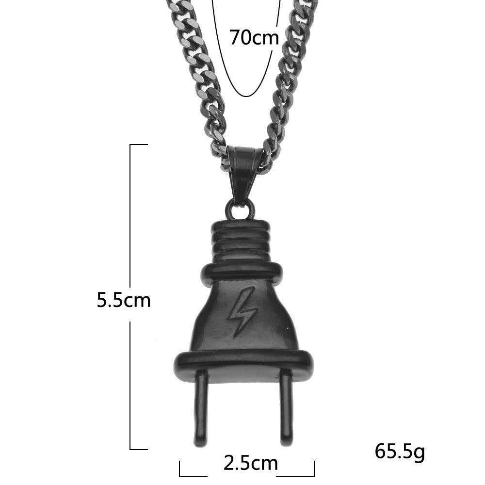 Jewelry 'Plug ' necklace