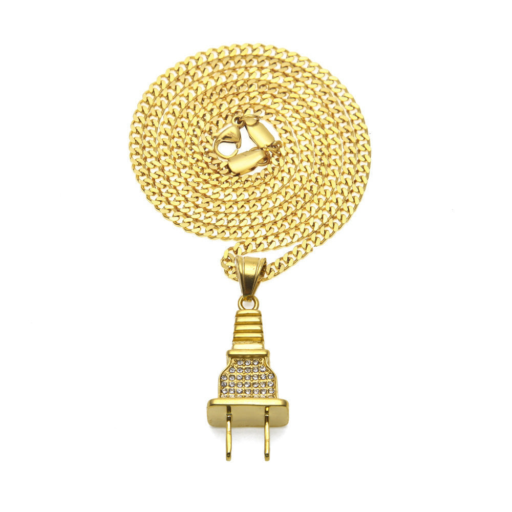 Jewelry 'Plug ' necklace