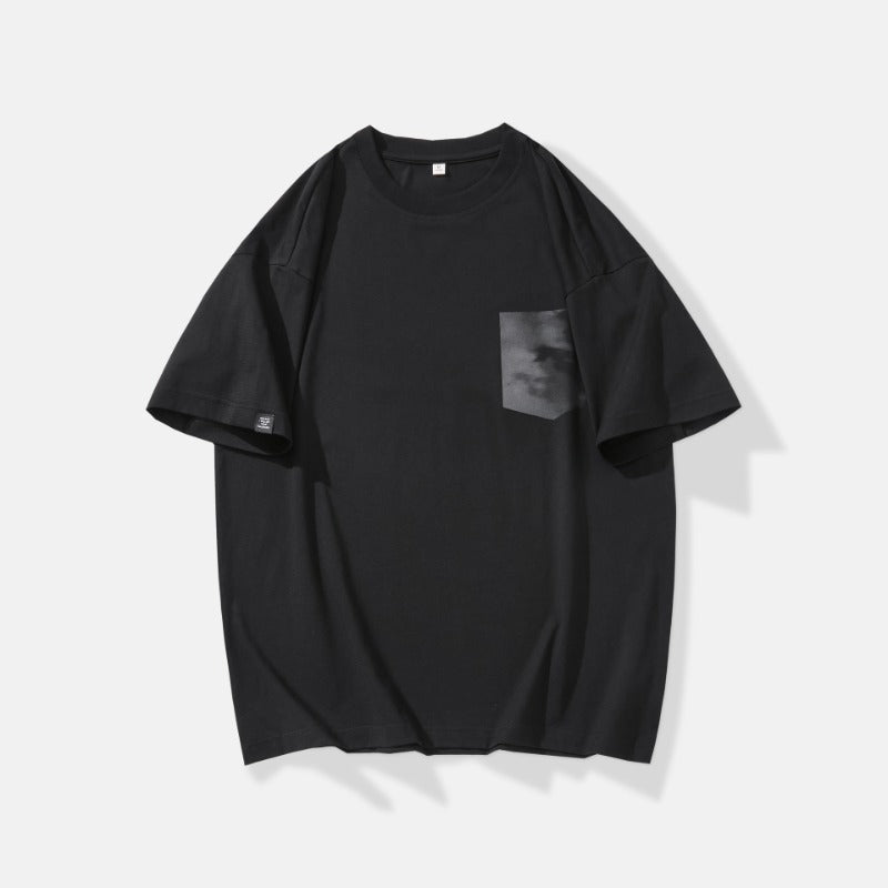 Mens T-shirts Short Sleeves Summer Loose