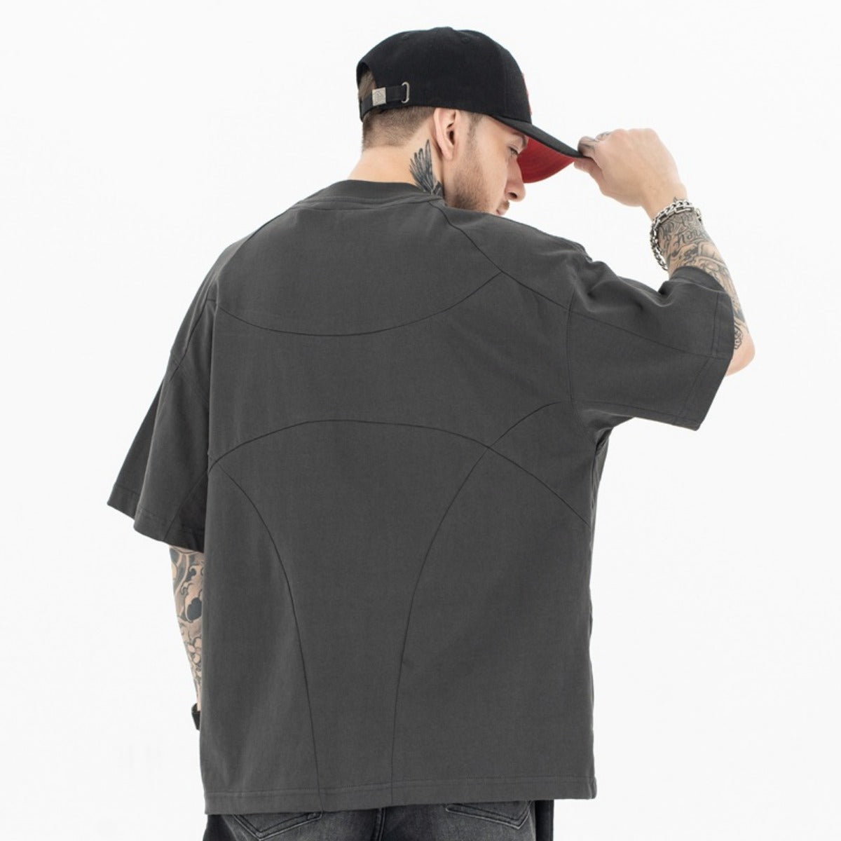 Vic Streetwear Summer Crew Neck Short Sleeve T-Shirt