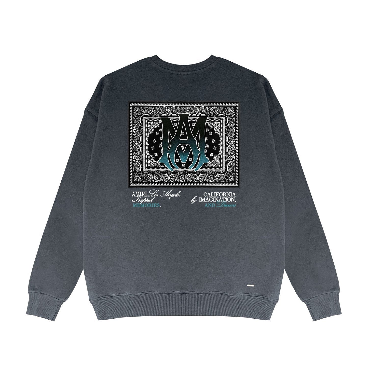 Amiri Sweatshirt Printed Trendy Pure Cotton