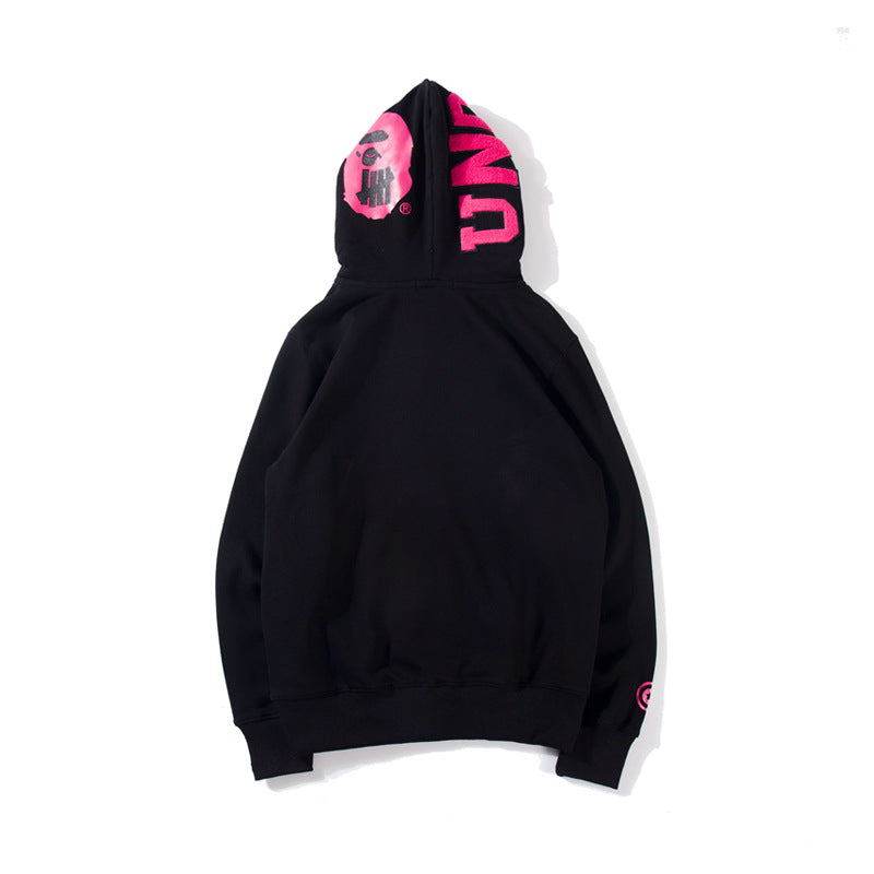 Ape Hoodie Double Hooded Cardigan Zip Sweater Shark Hoodie Jacket