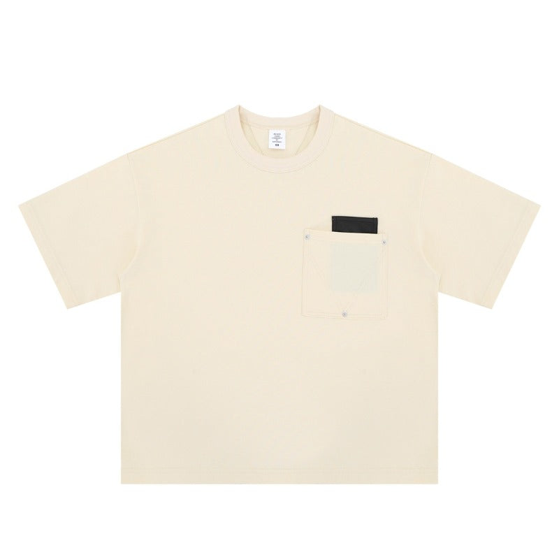 Vintage 90s Hip Hop Clothing Embroidered Short Sleeve T-Shirt