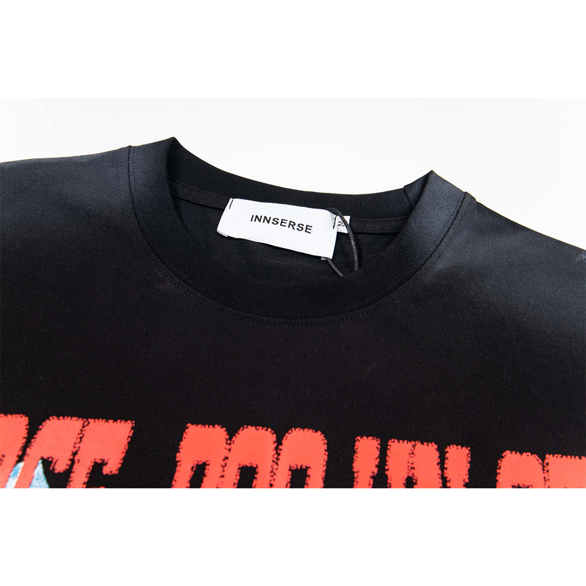 Retro Style Shirt For Men Summer Hip Hop Washed Dark Figure T-Shirt Short Sleeve