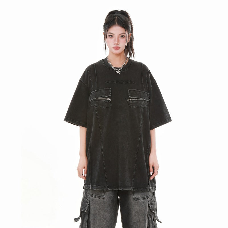 Retro Style Shirt For Men Summer T-Shirt Short Sleeve