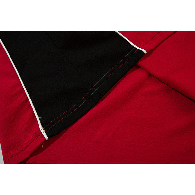 Racing oversized t shirt retro racing style long sleeve t-shirt