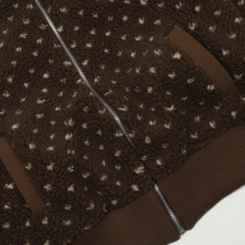 Unisex Down Jacket Winter Lamb Fleece Short Vintage Warm Padded Jacket