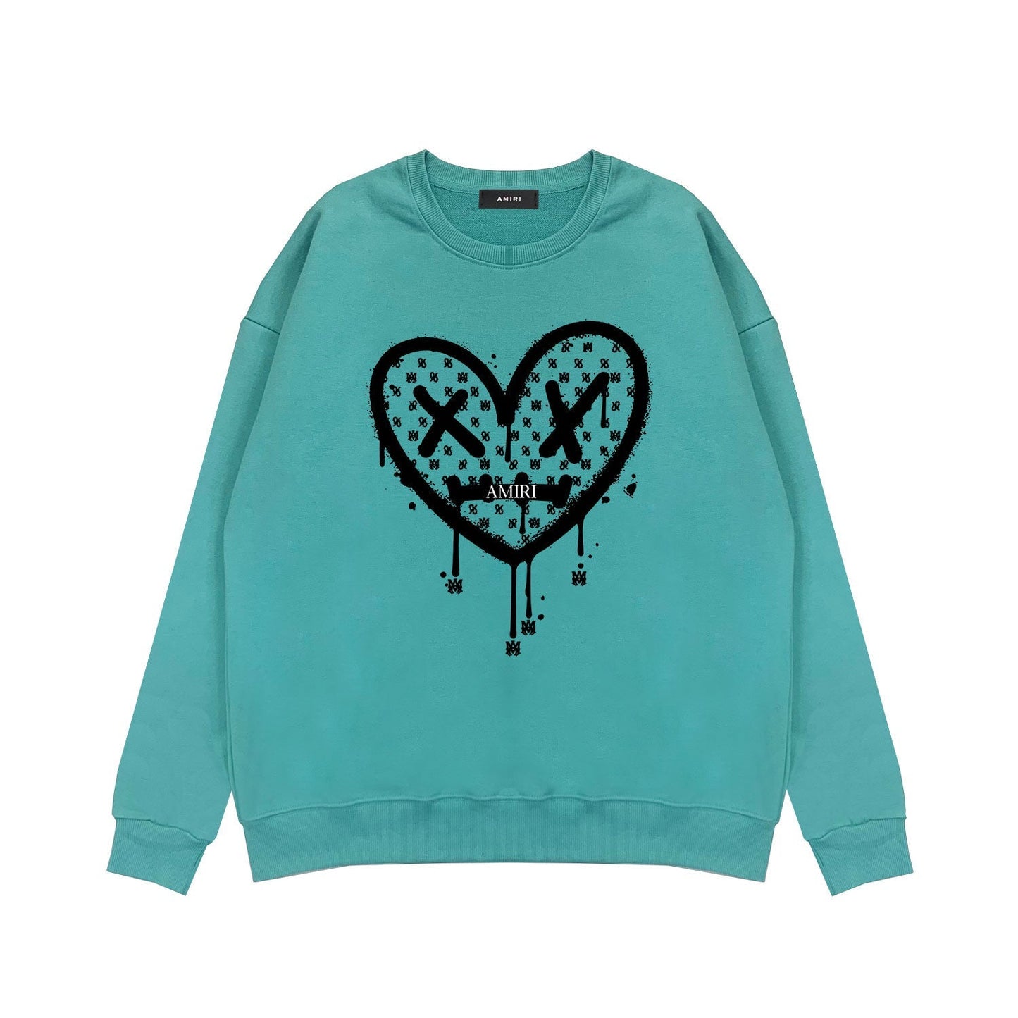 Amiri Sweatshirt Printed Trendy Pure Cotton