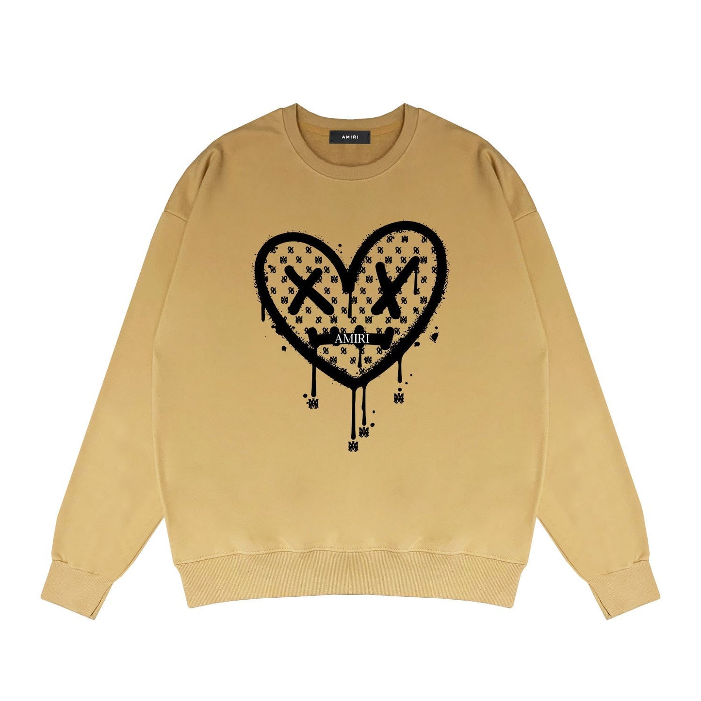 Amiri Sweatshirt Printed Trendy Pure Cotton