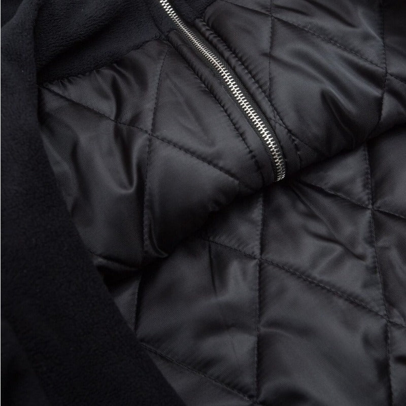 Unisex Down Jacket Winter Fur Collar Vintage Lamb Down Warm Padded Jacket