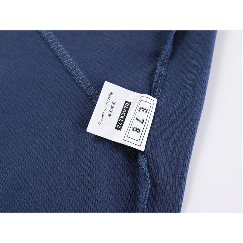 Casual Street Wear Vintage Summer Crew Neck T-Shirt Casual T-Shirt