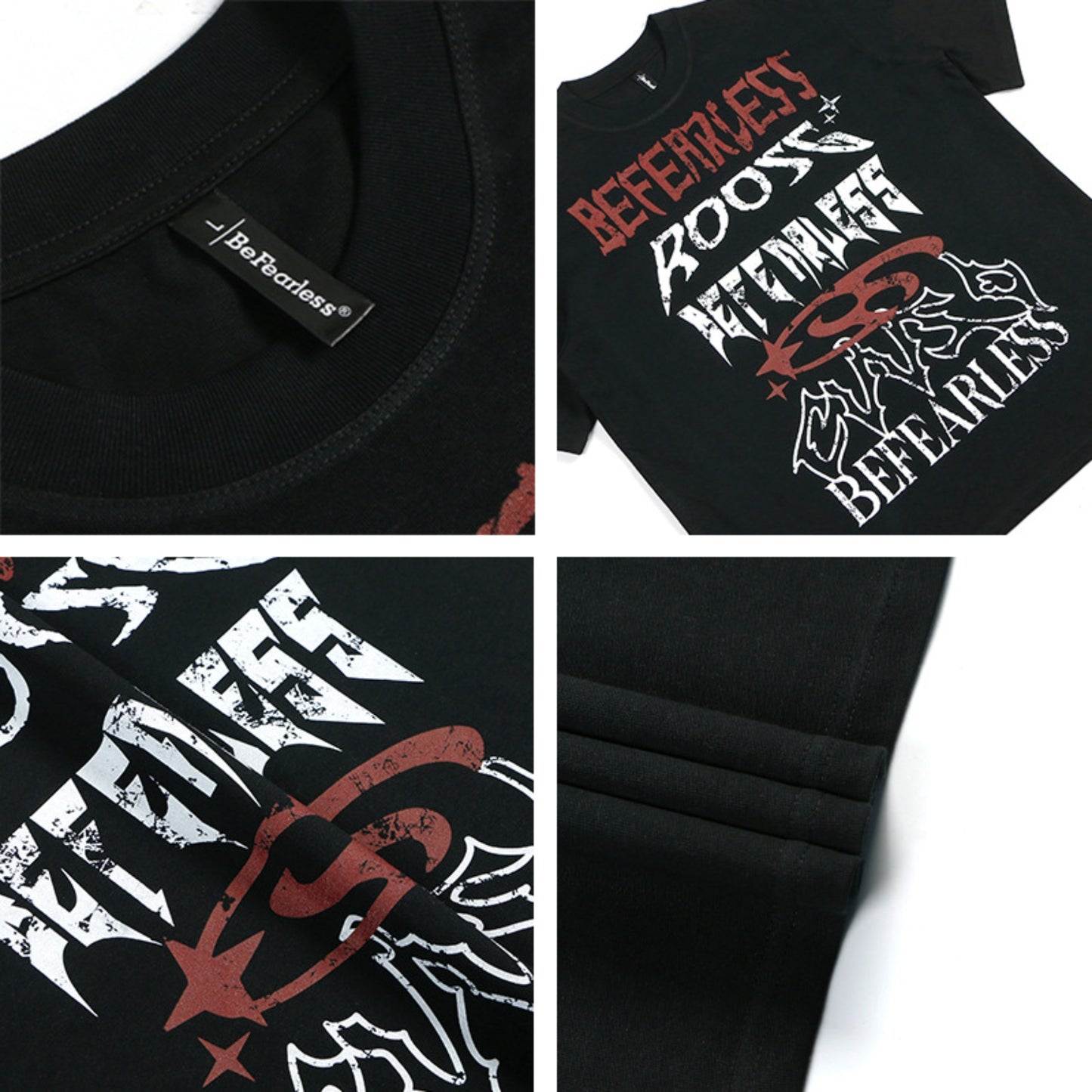 80s And 90s Vintage T Shirts Letter Men's and Women's Short Sleeve Summer Loose Top