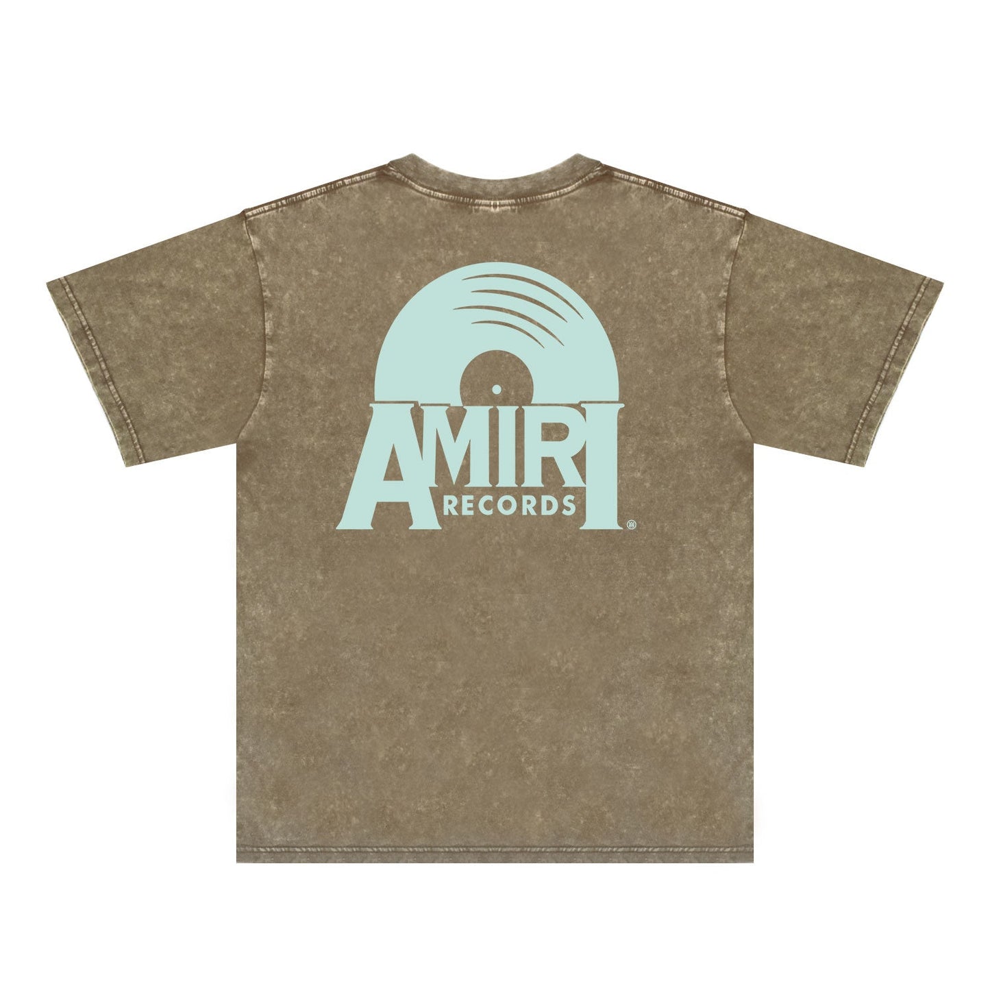 Amiri Washed Distressed T Shirt Printed Trendy Pure Cotton