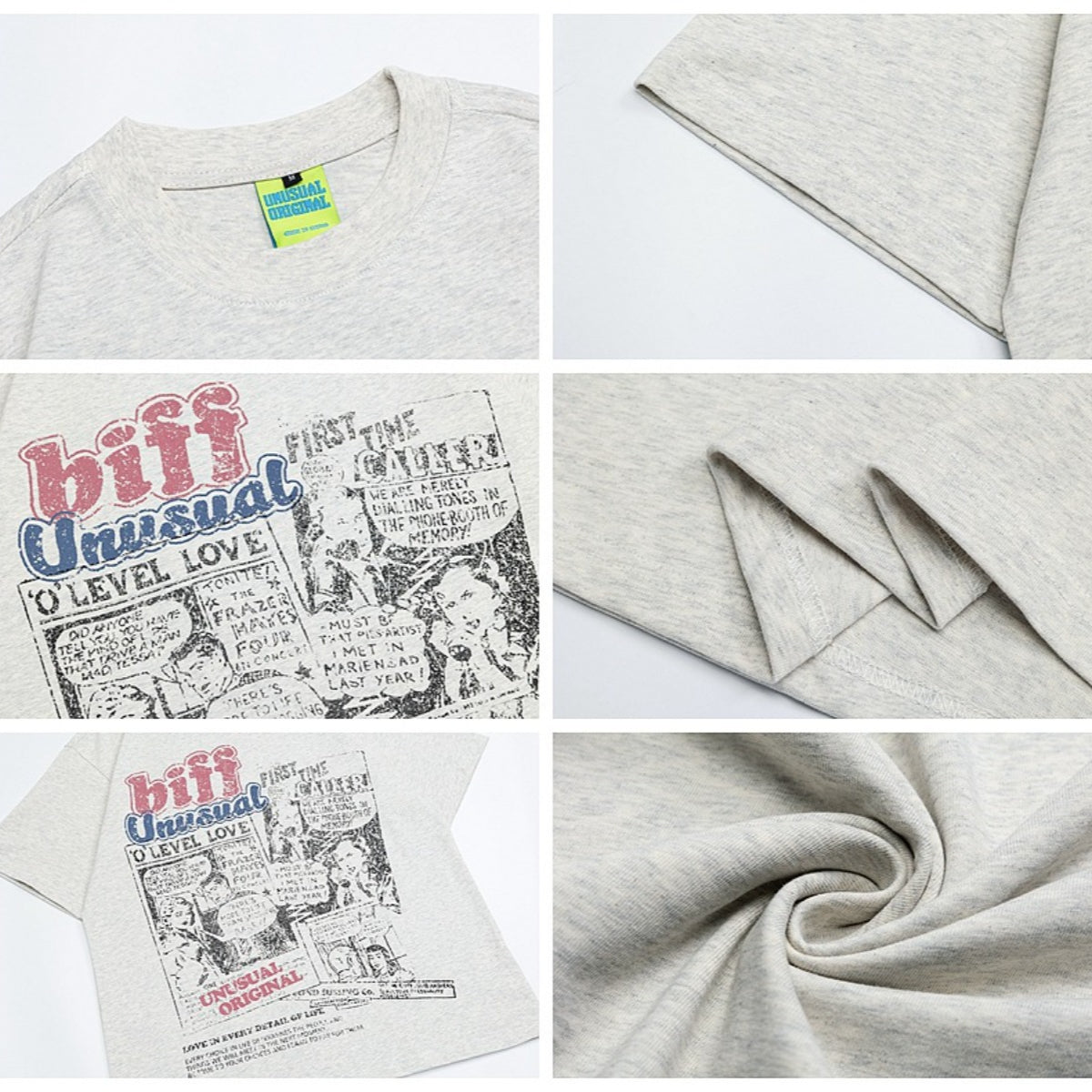 90s West Coast Hip Hop Fashion T Shirts Vintage Loose Crew Neck Short Sleeve T-Shirt