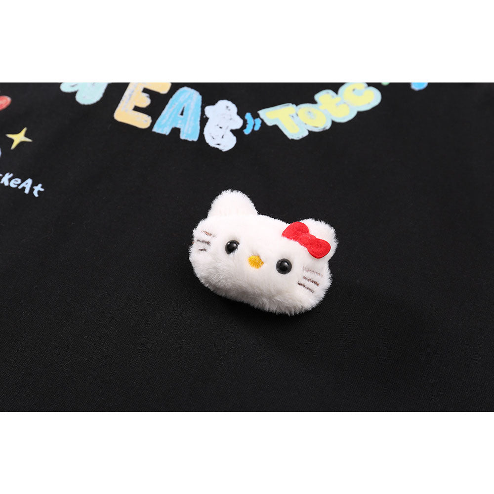 Hip hop shirt round neck short sleeve summer graffiti print short sleeve t-shirt