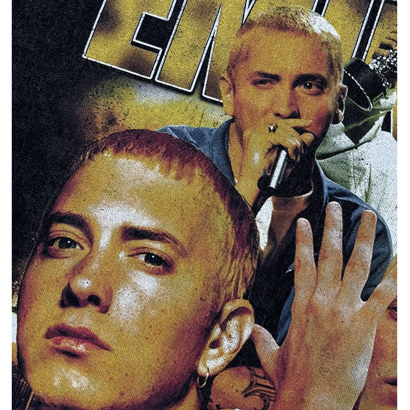 Cool t rapper vintage Eminem Eminem print hip hop short sleeve t-shirt