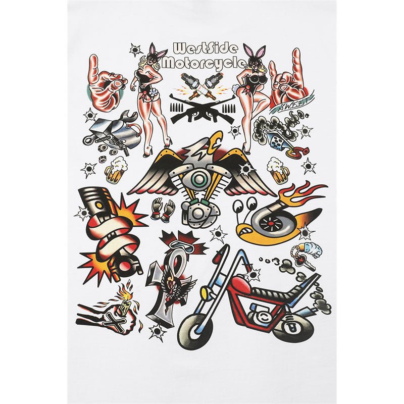 Casual Street Wear Vintage Short Sleeve T-Shirt