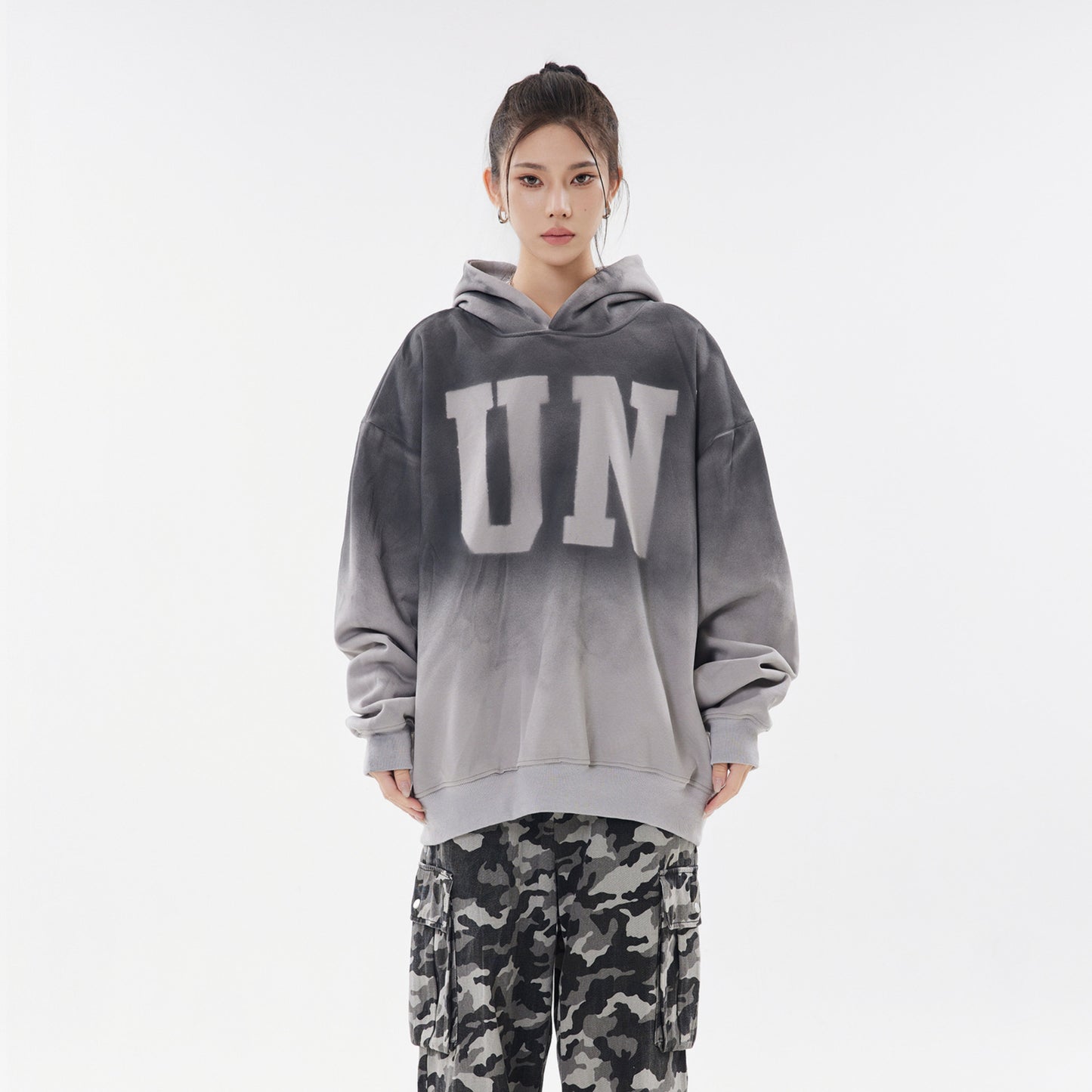 Vice streetwear made old long sleeve hooded sweater