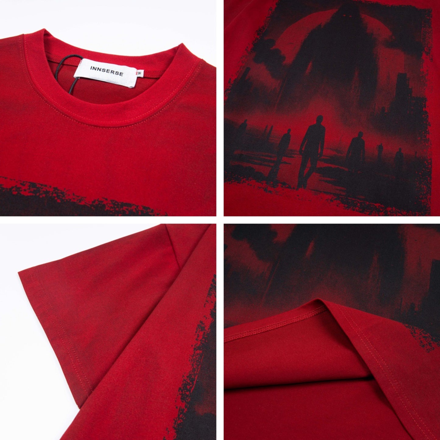 Nyc T Shirt Old Tie-dye Short Sleeve T-Shirt Summer Loose Casual Top