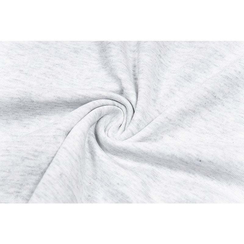 Hip Hop Shirts For Boys Cartoon Towel Embroidered Short Sleeve T-Shirt Summer Oversize Top