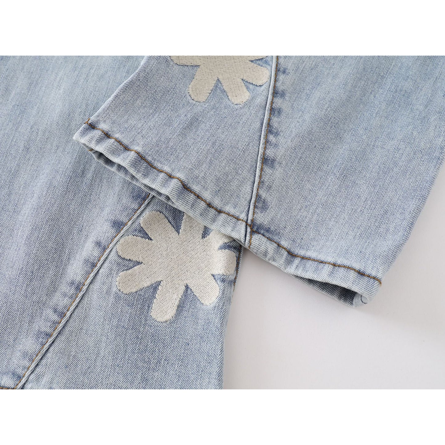 1990 Fashion Jeans Embroidery Patch