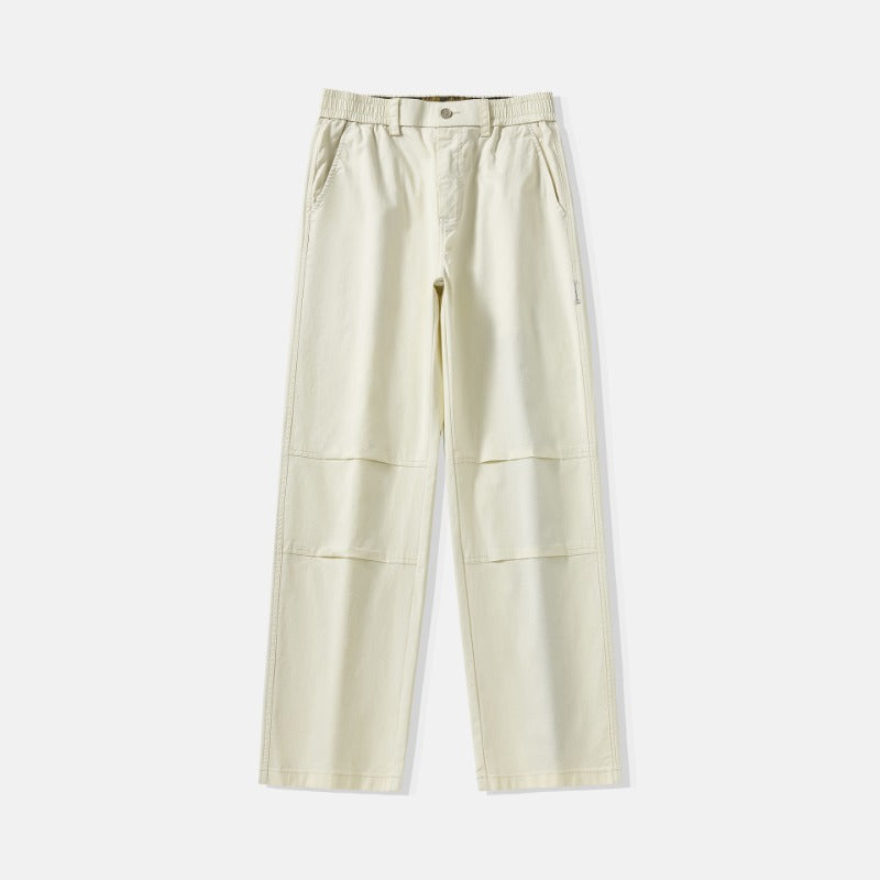 Men Casual Pants Spring Summer Wide Leg Vintage Loose Pants