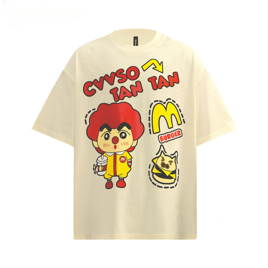 80s And 90s Vintage T Shirts Short Sleeve Summer Loose