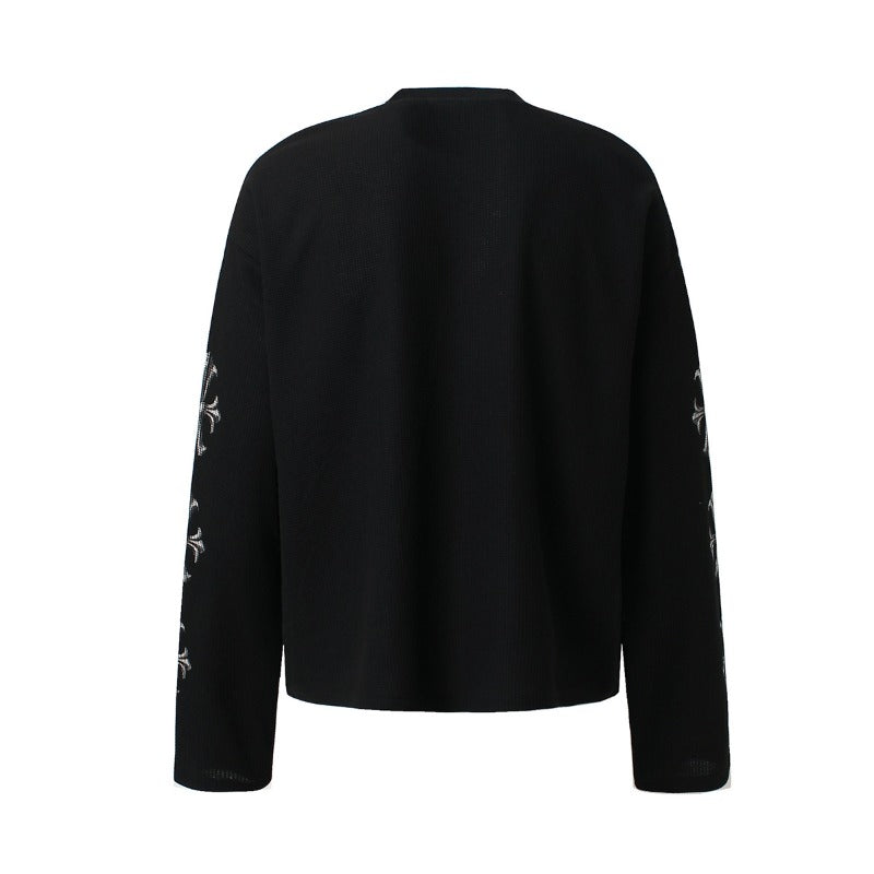 Unisex long-sleeved shirt autum cross