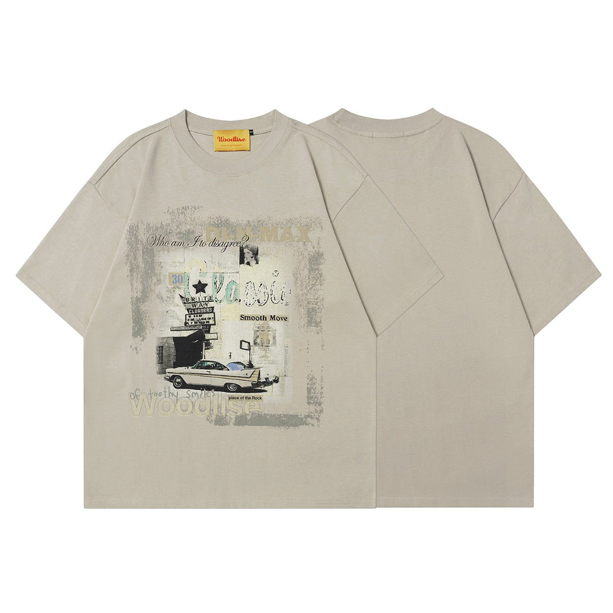 90s West Coast Hip Hop Fashion T-Shirts Vintage Car Magazine Print Short Sleeve Cotton T-Shirt