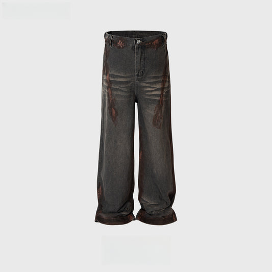 Rock Revival Jeans Washed Straight Jeans