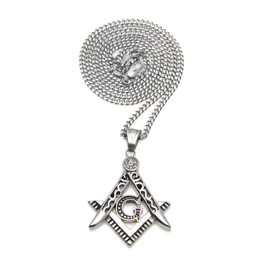 Jewelry 'Freemason ' Logo Necklace Royalty