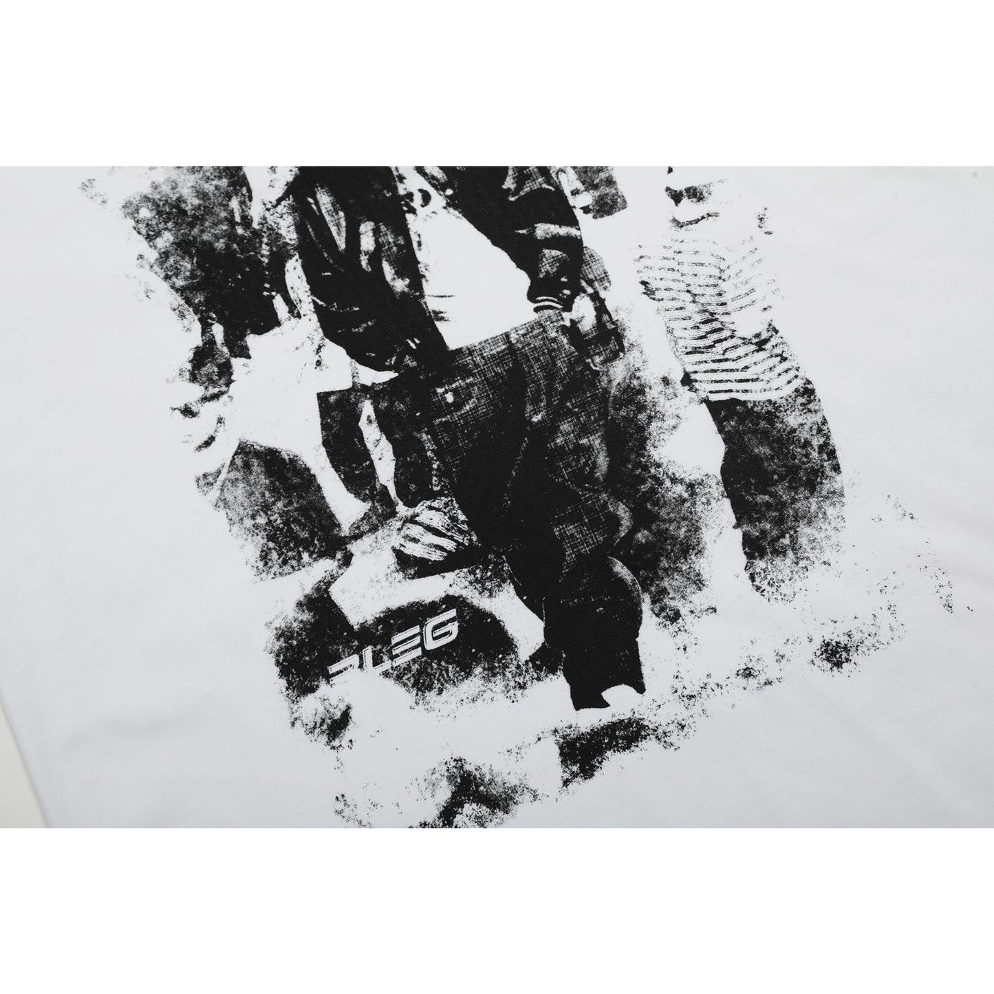 Hustle vintage summer hip hop t-shirt short sleeves
