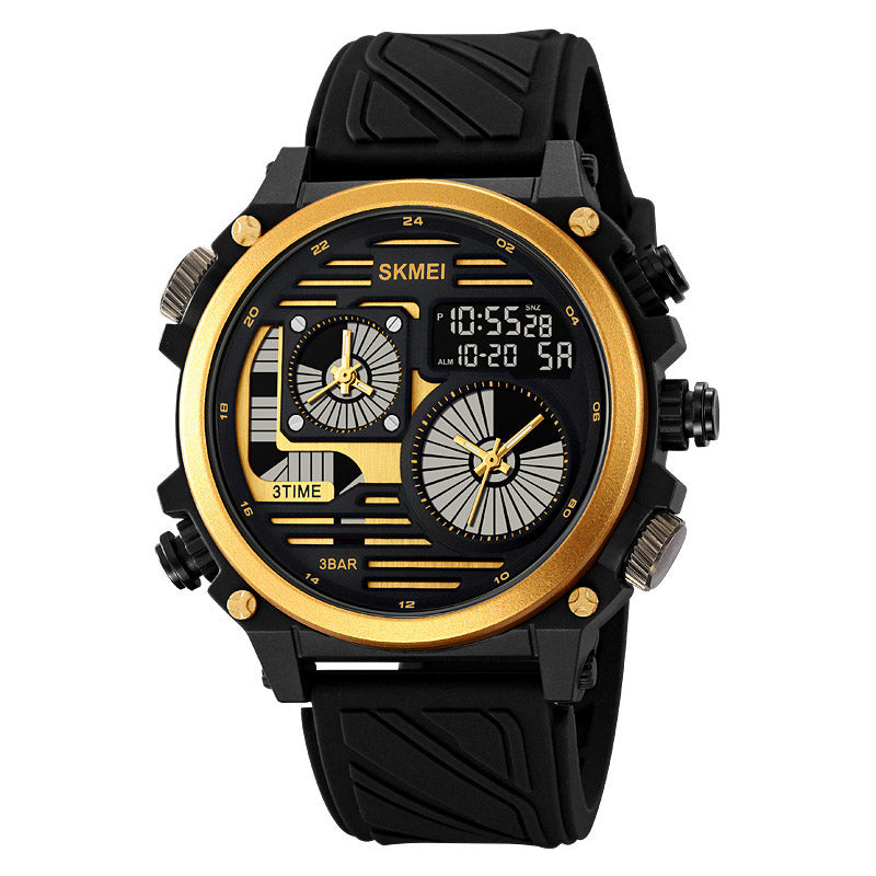 Analog-Digital Watch Outdoor Sports Waterproof Electronic Watch