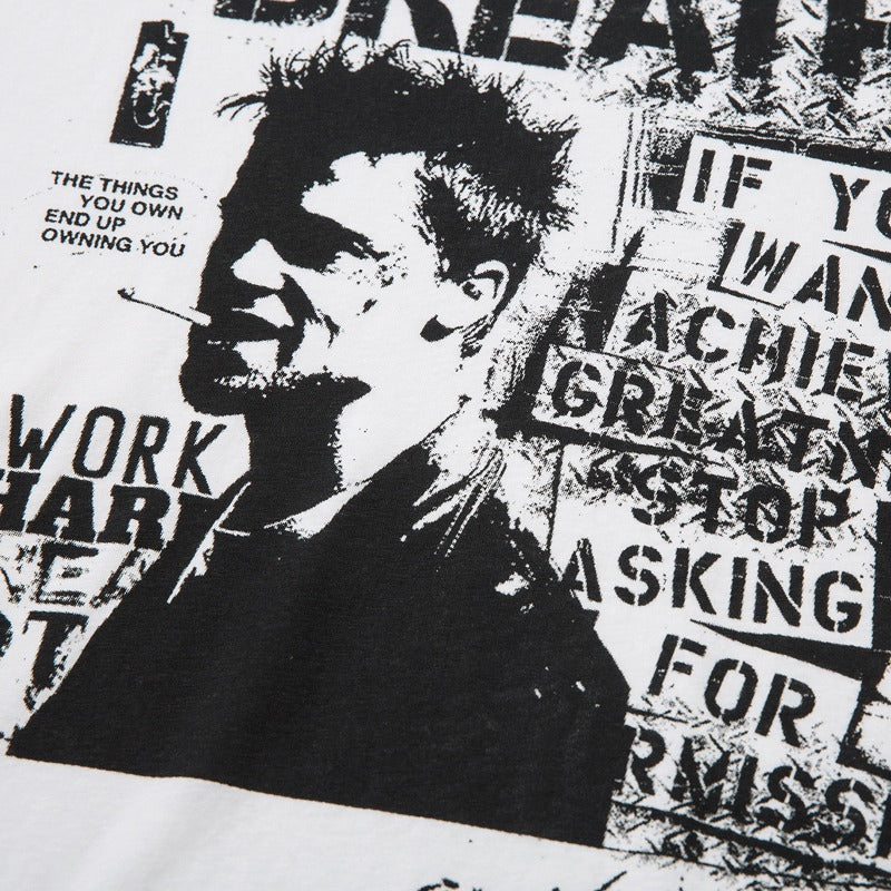 Unisex long-sleeved shirt autumretro punk