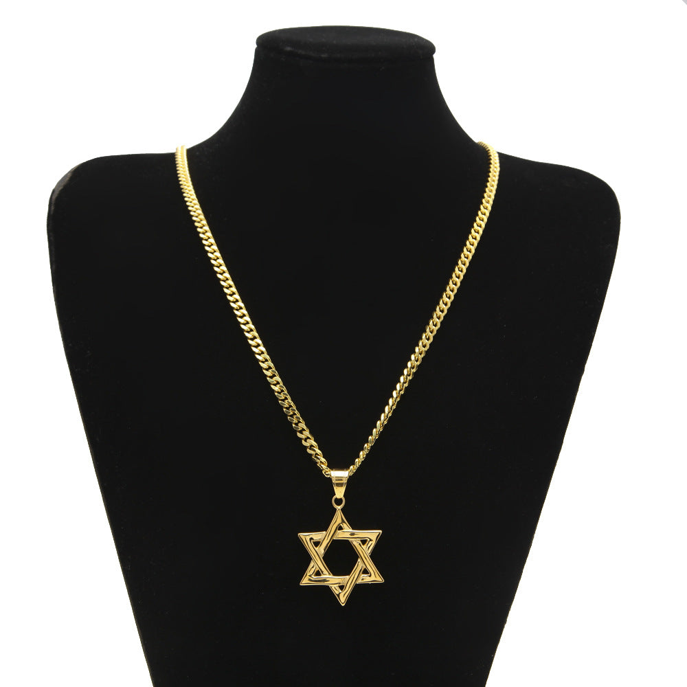 Jewelry Fashion Star Electroplating Necklace