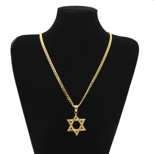Jewelry Fashion Star Electroplating Necklace
