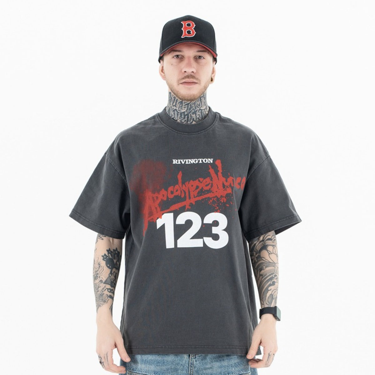 Vic Streetwear Summer Casual Short Sleeve T-Shirt