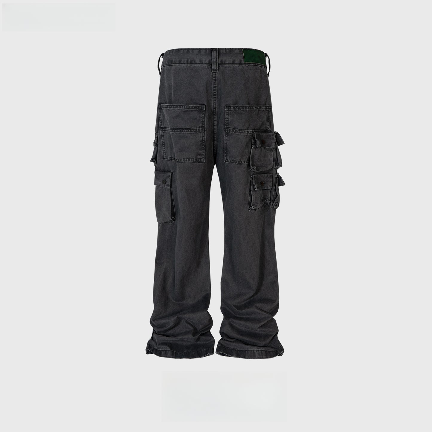 Rock Revival Jeans Long Pants Multi-Pocket Wide-Foot Jeans