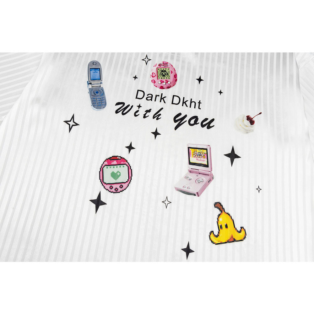 New York Hip Hop Style Casual Short Sleeve T-Shirt Oversize Loose Top