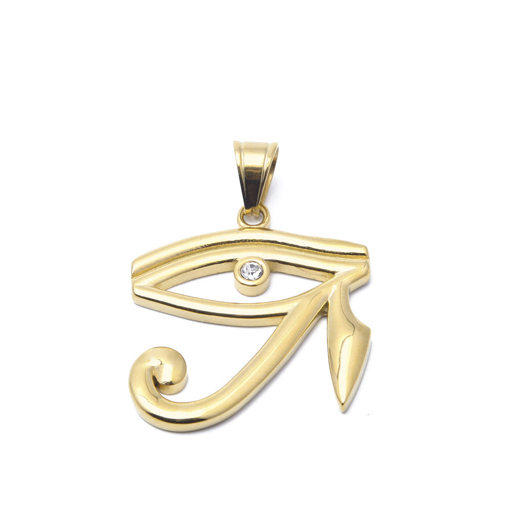Jewelry Fashion Hip Hop The Eye of Horus Necklace rapper The Eye of Horus
