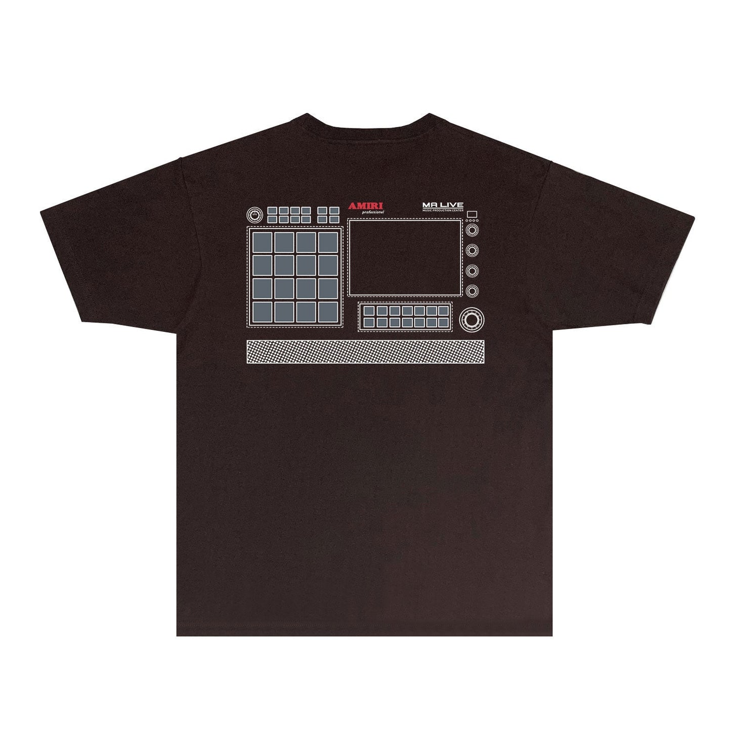 Amiri T Shirts Printed Trendy Pure Cotton