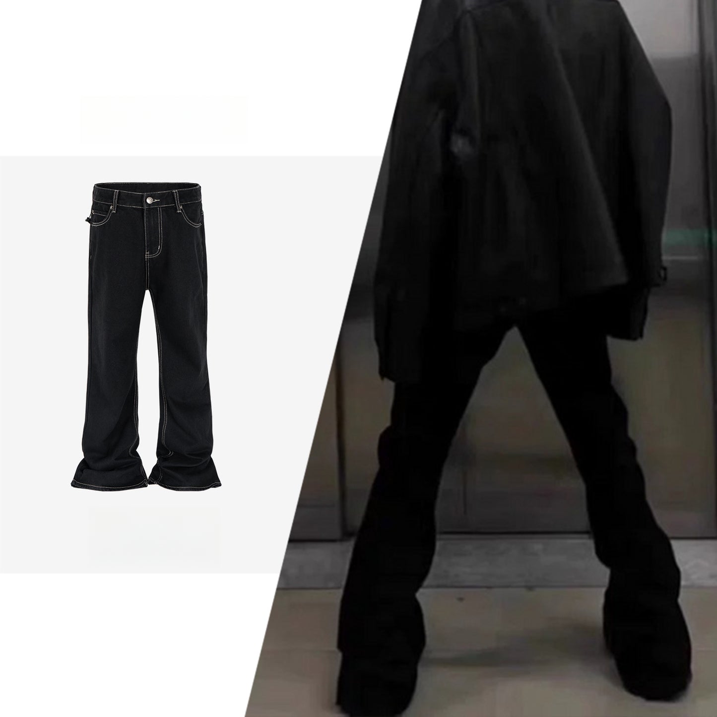 Rock Revival Jeans Black Trousers