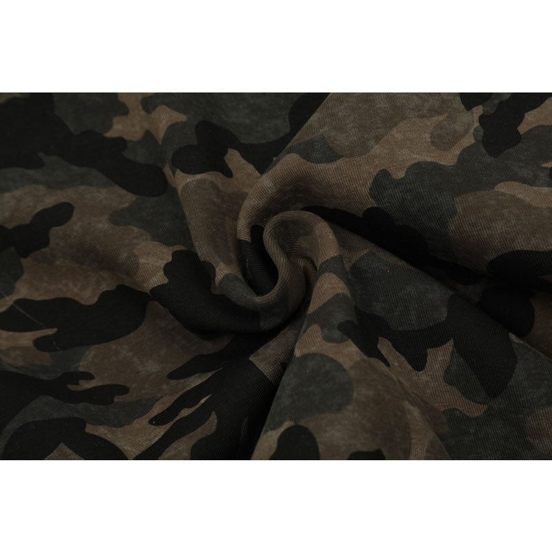 Streetwear Hoodie Vintage Hooded Camouflage Sweater Loose Casual Jacket