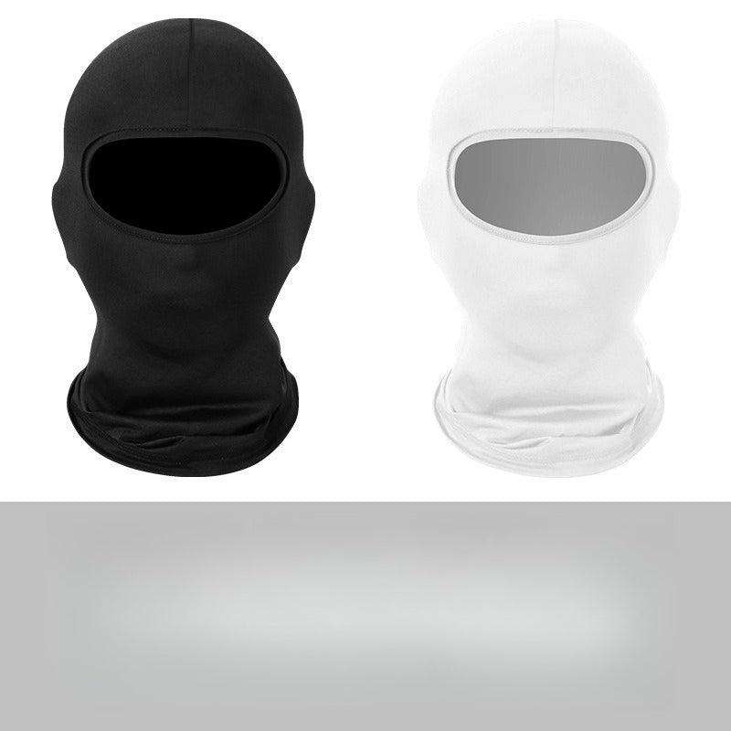 Cycling Windproof Hood Ice Silk Fabric Windproof and Sunscreen