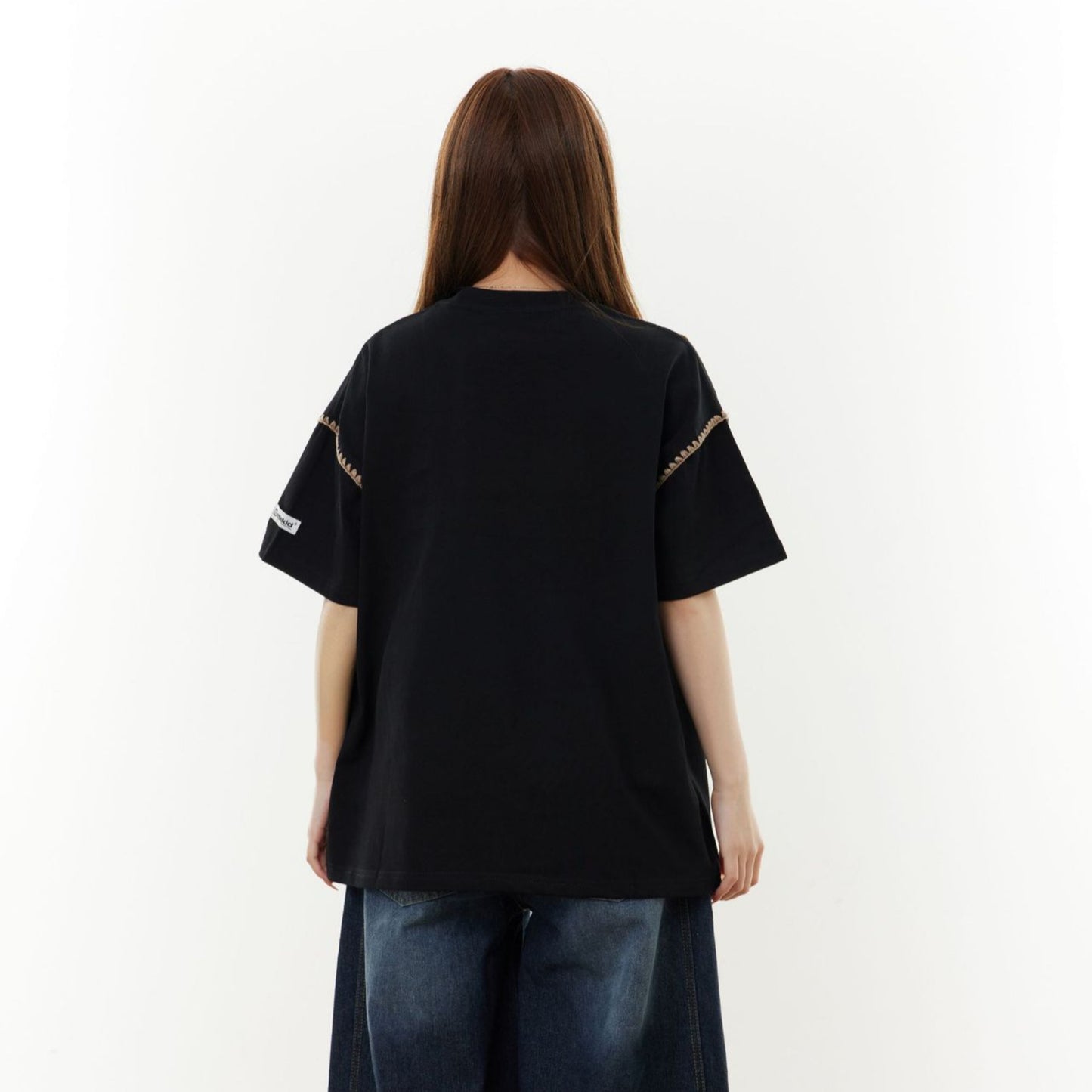 Hip Hop Clothes New York Embroidered Printed Short Sleeve T-Shirt Summer Loose Casual Top