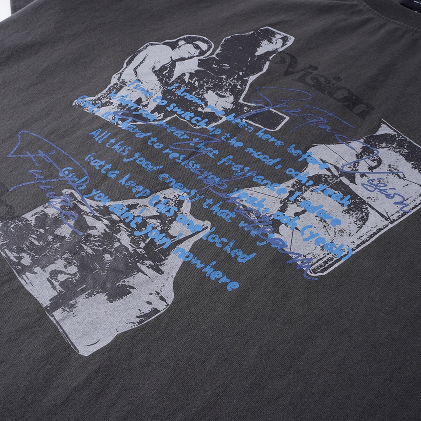 Hustle vintage summer t-shirt short sleeves